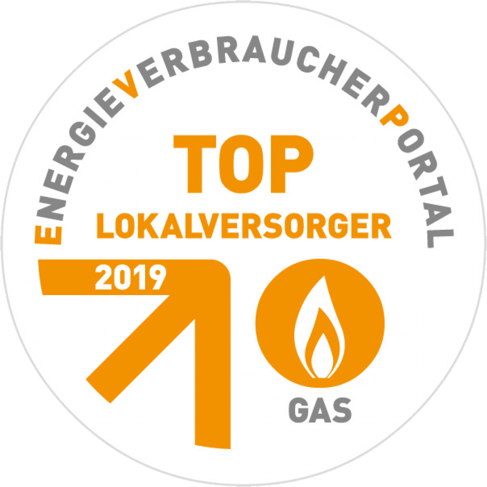 TOP-Lokalversorger für Gas 2019